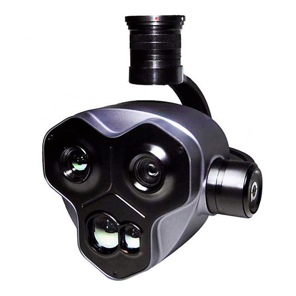 New Zoom Triple Camera EO/IR Target Locking 5KM Distance Measurement,Target