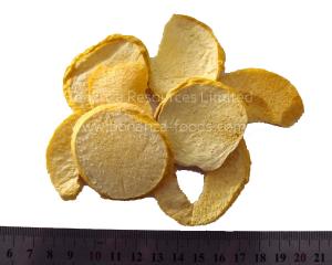 Buy cheap Freeze Dried Peach Chips green and safe Chinese instant fruit Nothing Added product