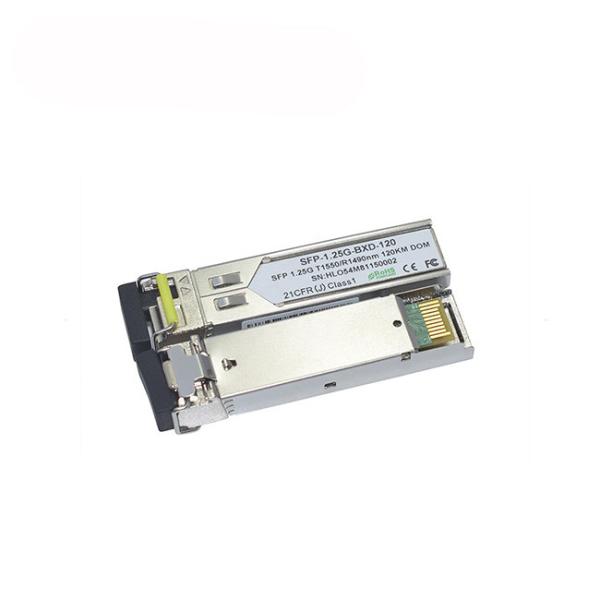 Tx SFP Bidi 120km TX1490nm/RX1550nm 1.25G SFP Module TX1550nm/RX1490nm