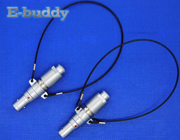 Quality Lanyard Circular Cable Connectors , Lemo Compatible FNG 0B 1B 2B 2 Pin - 26 Pin Multi Pole Male Welding Cable Connectors for sale