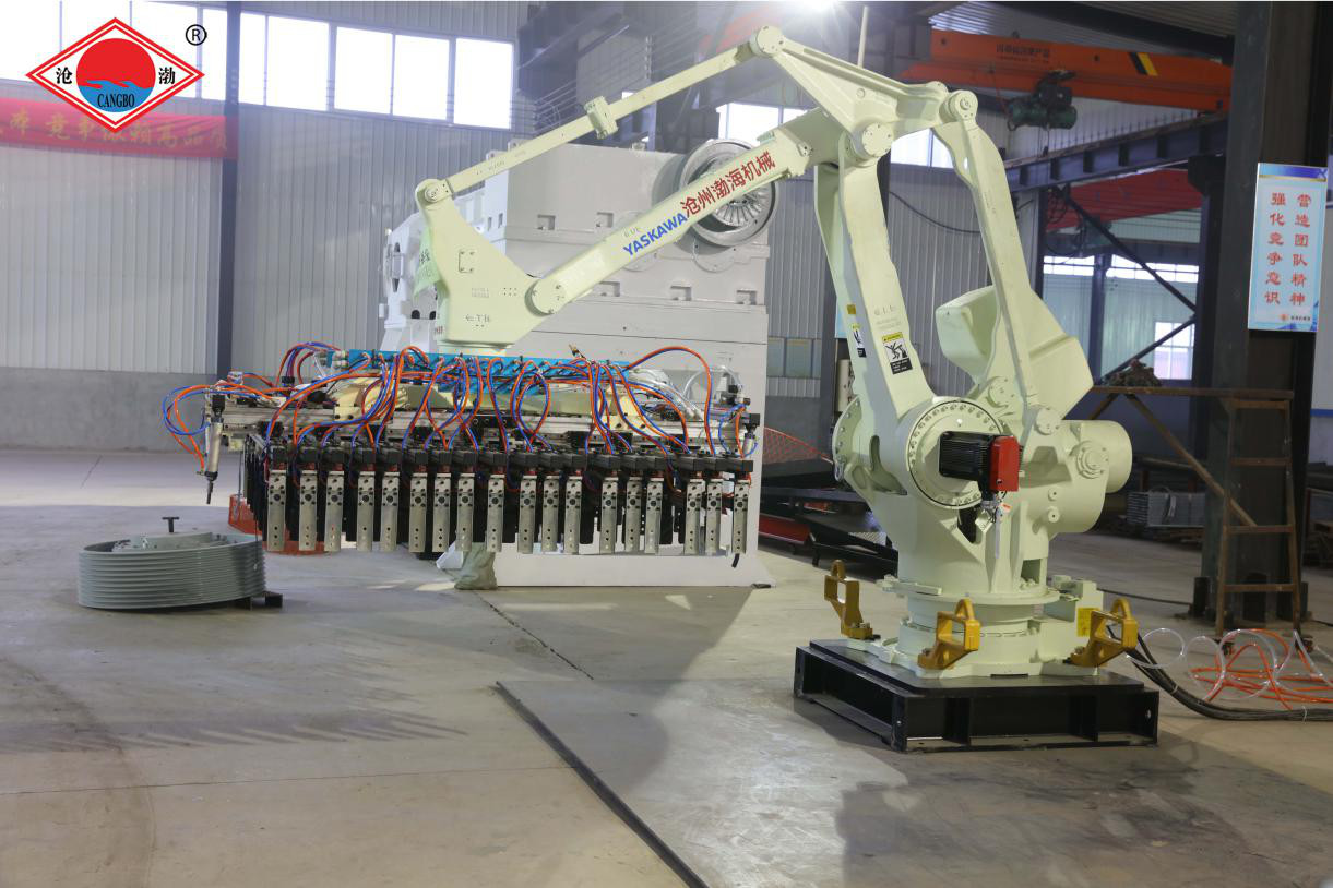 32400pieces/H 800KG White Multi Axis Robot Stacking System