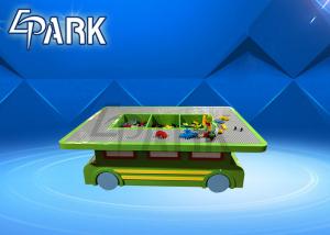 Safety Amusement Game Machines Cartoon Building Block Puzzle Games 1-8  Player