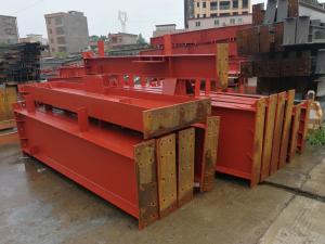Anti - Rust Red Primer Construction Steel Frame Customized Dimensions