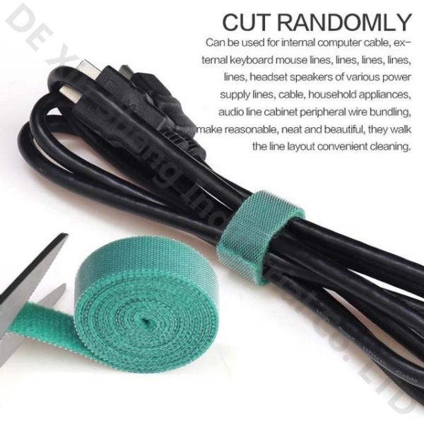 Fire Retardant Back‑to‑Back Hook & Loop Tape nylon cable tie