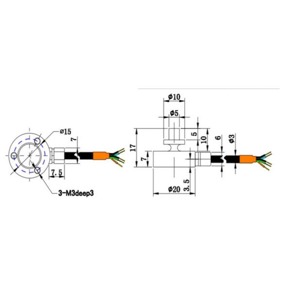 Screw Tension and Compression Force Sencor Load Cell