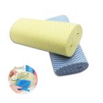 Cross Lapping Cupro Spunlace Non Woven Fabric Raw Material Spunlace Technology