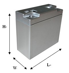LiFePO4 Lithium Iron Phosphate Prismatic Cells 12V 20Ah With Long Cycle Life