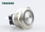 Round Momentary Push Button Switch , Momentary Contact Push Button Switch 25mm