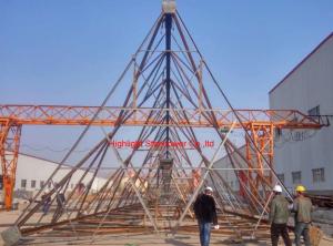 Buy cheap Angular Ground Based Telecom Towers With Prefabricated Foundation RDS Tower product
