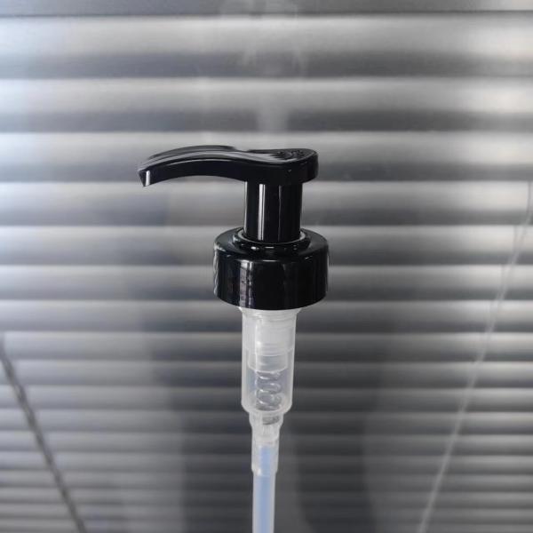 Quality 24/400 28/400 Black PP PE Material Lotion Pump Output 1.20 - 1.50ml/T for sale