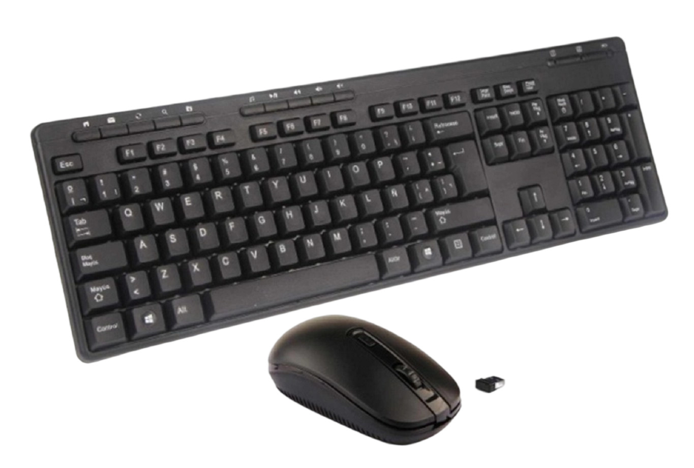 Keyboards Mouse Combos 2.4G Wireless Connection 5 Million Key Lifespans Multi-language Support Various Colors Compatible With All Systems