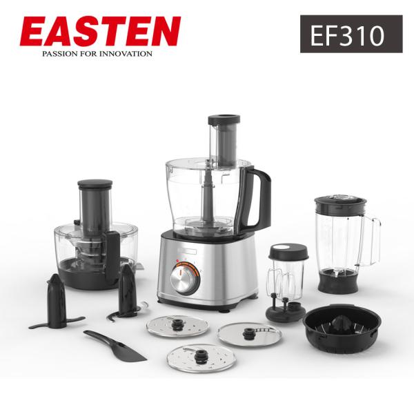 Easten Food Processor With Juicer and Blender Jar/ 800W Food Processor EF310