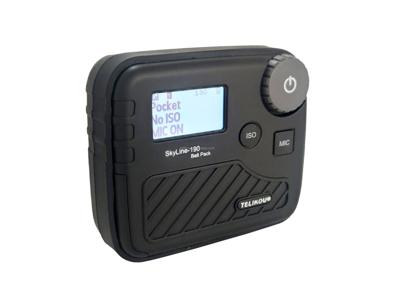 TELIKOU 2022 new wireless intercom system SKYLINE 100 16 users full duplex for event Professional Audio, Video & Lighting