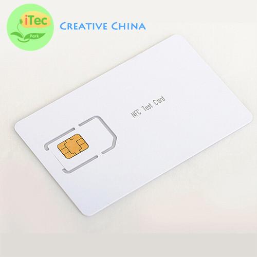Dual interface sim emv java card NFC sim card WCDMA mobile card support ISO7816
