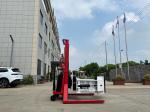 Cost Effective Semi Electric Roll Stacker Manual Push With Electric Lift For