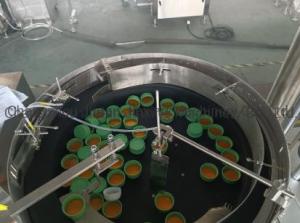 China Hair Care Products Round Bottle Linear Capping Machine Fully Automatic on sale