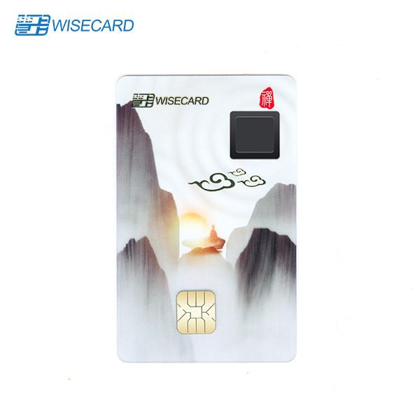 Quality Biometric Smart Card Access Control , Fingerprint Payment Card for sale