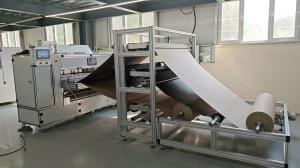 China Filter Paper Knife Pleating Machine 1250mm Width PLC Control System on sale