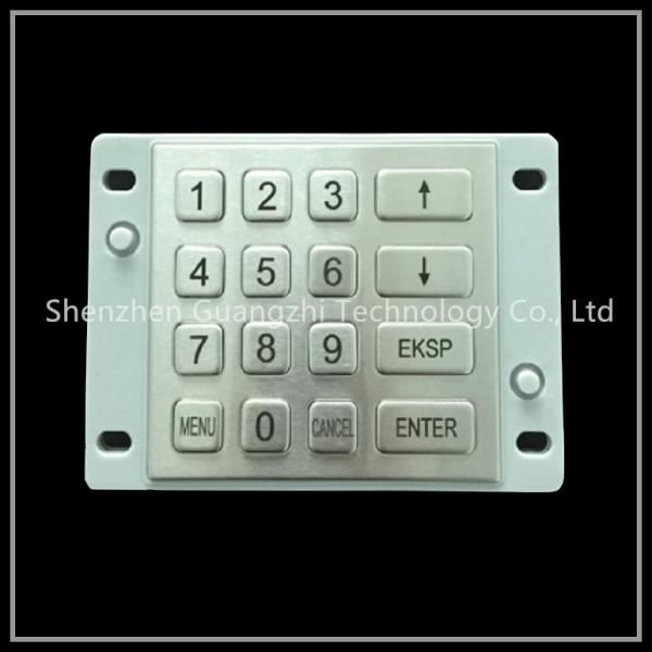 Quality Metal Button Usb Numeric Keypad , PS2 Interface Portable Numeric Keypad for sale