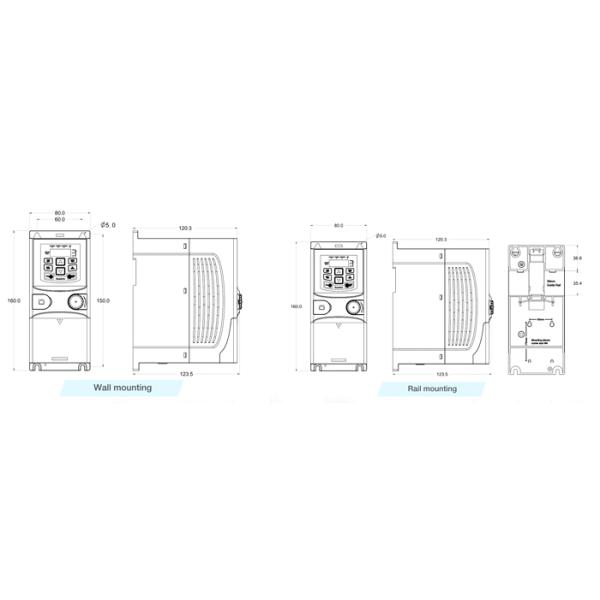 Integrated Elevator Door Controller Closed Loop Servo Control