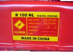 Horizontal R100NL 98KGS 10HP Heavy Equipment Engines