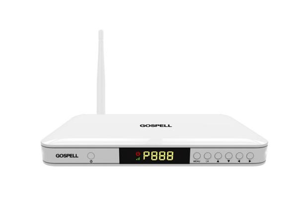 Quality DVB-T2 and OTT Set Top Box Android TV DVB-T2 HD Built - In WIFI / 3G Modular for sale