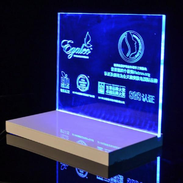 Quality Transparent ZHLX07 ODM LED Plastic Display Stands for sale