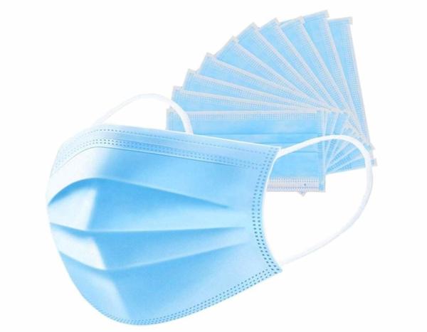 Quality Dust Proof 3ply Non Woven Fabric Mask Low Breathing Resistance Air Permeability for sale
