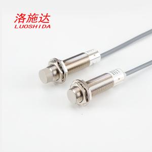 Flush Capacitive Proximity Sensor For Plastic Detection DC M18 Cylindrical Brass Tube