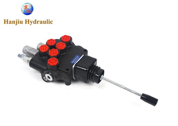 Quality P80 Joystick Directional Control Valve 4 Positions Double Acting Manual Control Type for sale