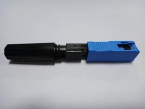 China SC / PC Quick Assembly connector , Pre - Polish Metal V Groove on sale