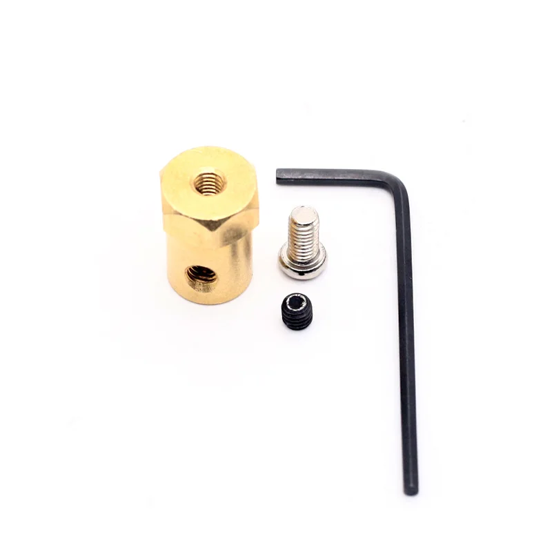 DC Reduction Motor JGA25-370TC Intelligent Car Wheel Fixing Bracket Coupling Motor Sleeve