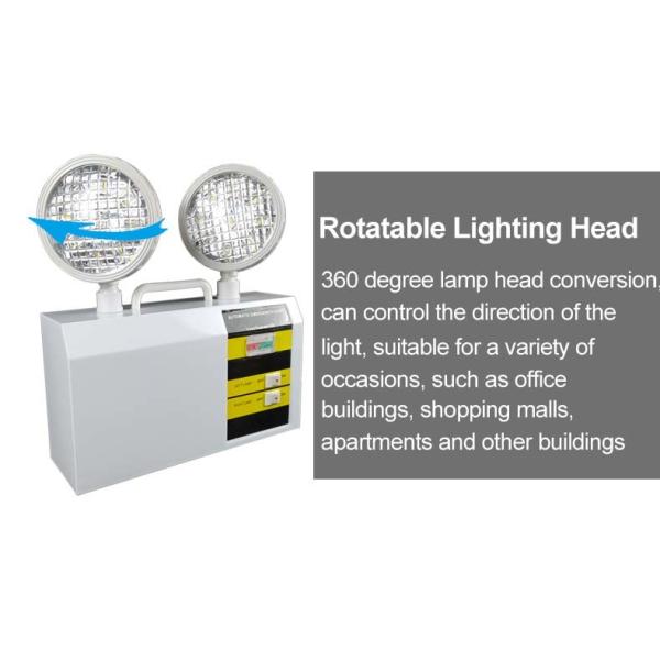 Switch Control Alloy 240V 5000k LED Twin Spot For Office Buildings