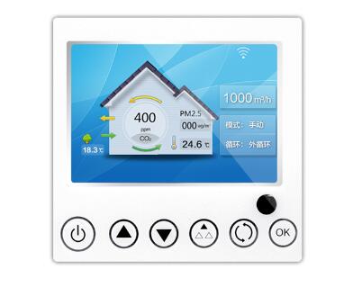 Silent Duct Fan 589 CFM 280m2 Ceiling Mounted ERV Efficient Purification