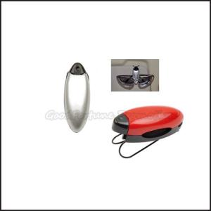 China Customed logo promotion Eco Abs car portable eyeglass holder clamp clip gift holder on sale