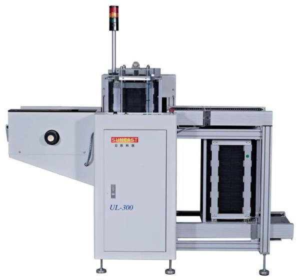 Quality Fully Automatic PCB Loader PLC PCB Magazine Loader Suneast for sale