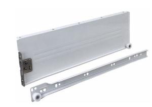 Buy cheap Powder Coat Furniture Soft Close Drawer Slides , Tool Box Drawer Slides product