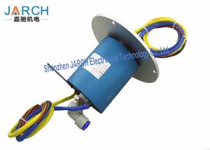 China 300RPM Pneumatic Electric Rotary Union / Rotating Electrical Connector for Wrapping Machinery Current:2A/5A/15A on sale