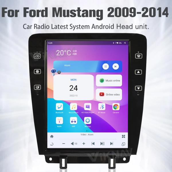Viknav 12.1 inch Touch Screen 2009-2014 Mustang Ford Car Radio Android Multimedia Player Head Unit