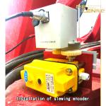 Slewing Encoder Tower Crane Anti Collision System Digital Code Wheel Multi Turn