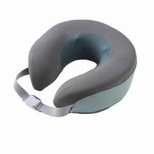 China U Shape Memory Foam Heated Massage Pillow For Neck Relief on sale