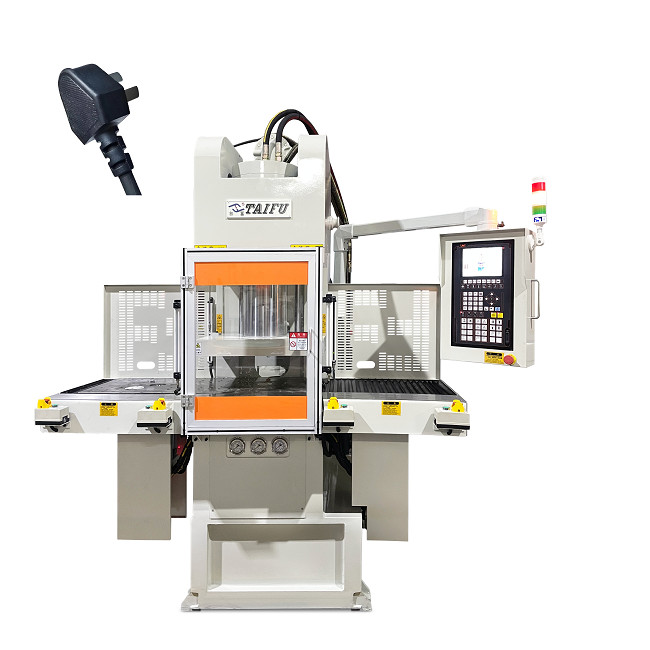 professional Power Cord Vertical Injection Molding Machine Making Data Wire