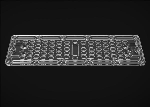 Quality 64 Pieces SMD LED Lens Thermal Management For Tunnel Light With 90*120° Beam Angle for sale