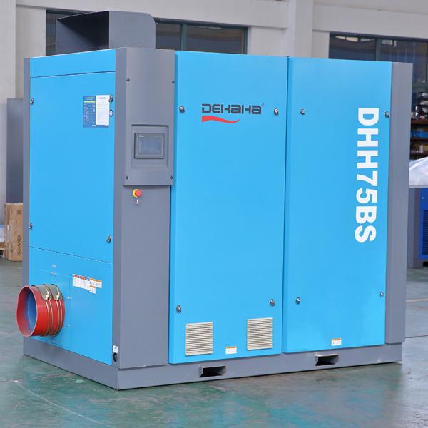 Quality Wastewater Treatment Oil Free Blower 0.4 Bar Single Screw Air Blower Air Compressor for sale