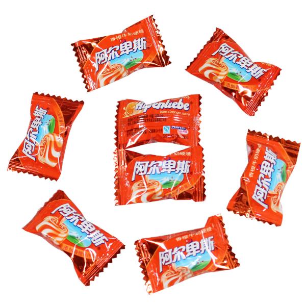 380V Automatic Candy Pillow Pack Machine For Bonbons / Beef Jerky / Chocolate