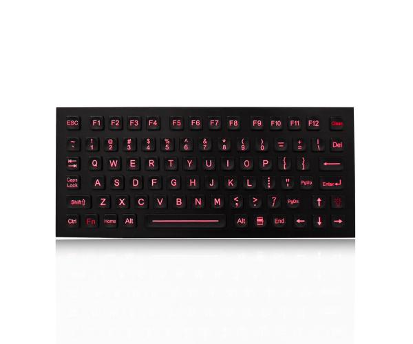 Quality Dynamic Rugged Keyboard With Function Keys Black Titanium Marine Keyboard for sale