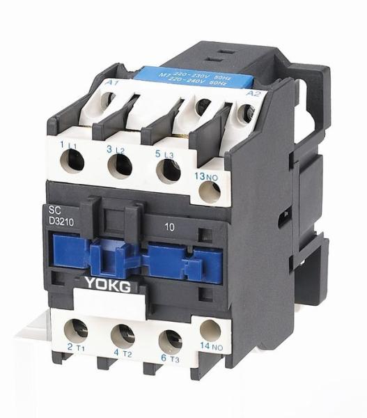 Quality Low Voltage SC32 AC Coil Contactor 3P 50A 690V 1NO Or 1NC Electric Contactor Switch for sale