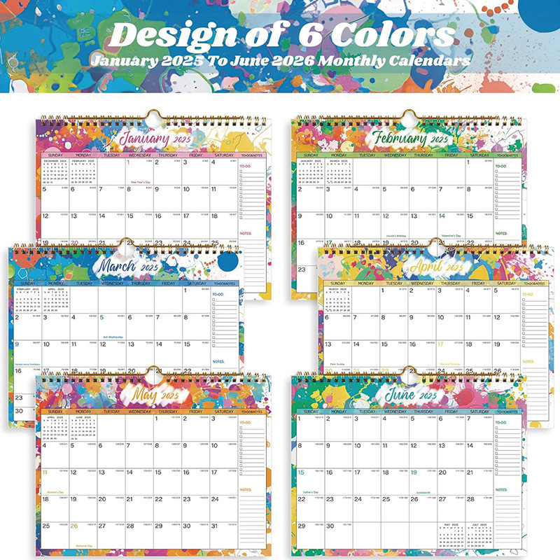 1 Calendar of Business Branded Custom Desk Calendars for End Month December