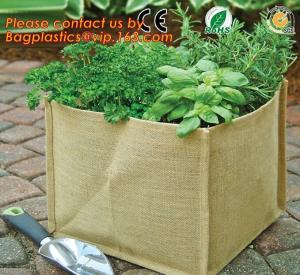 Burlap Tote Bags Bulk Laminated Interior Jute Tote Bag Full Gusset With Inner Zipper Pocket, DIY Art Crafts