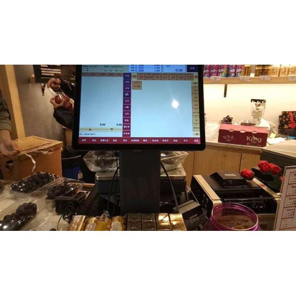15.6'' Widescreen All In One Capacitive Touch POS System With 12'' VFD Optional